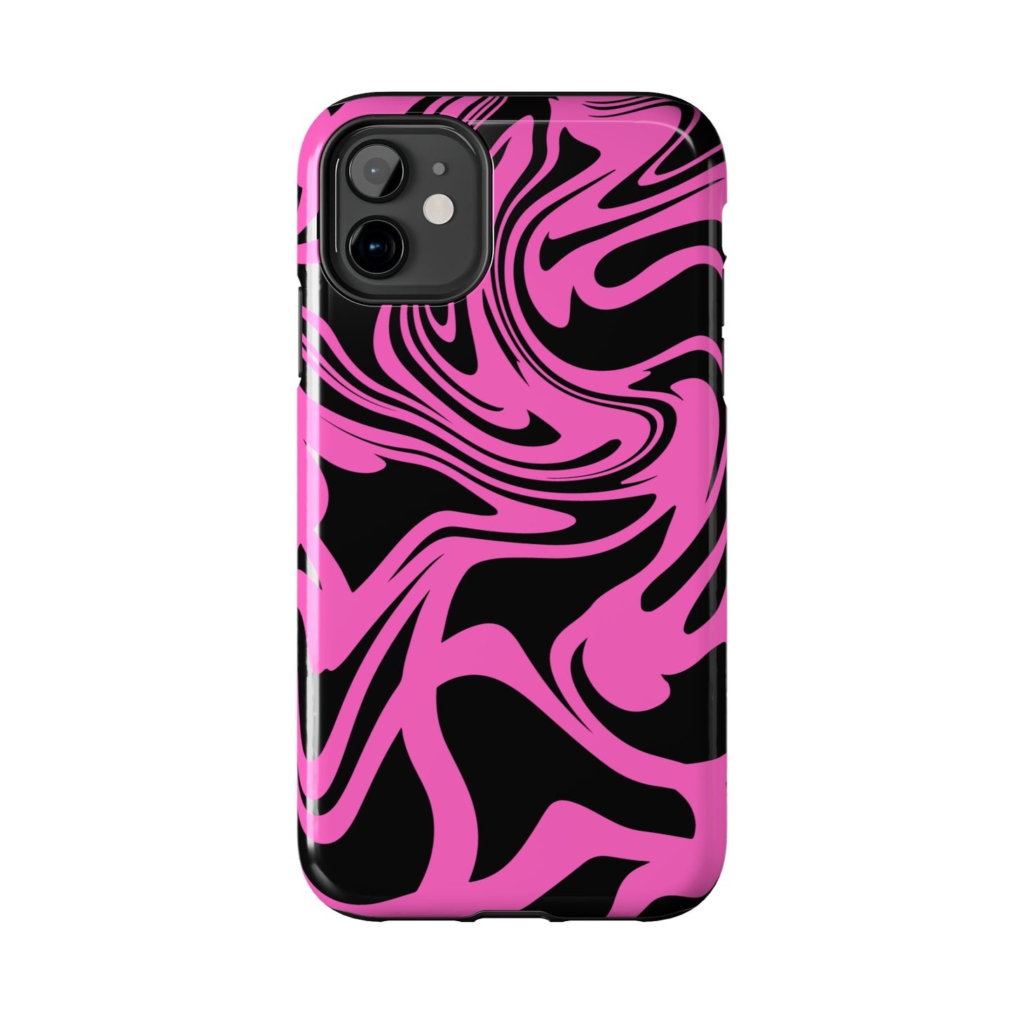 Black and Pink Marble